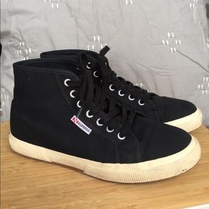 Black Hightops - Superga