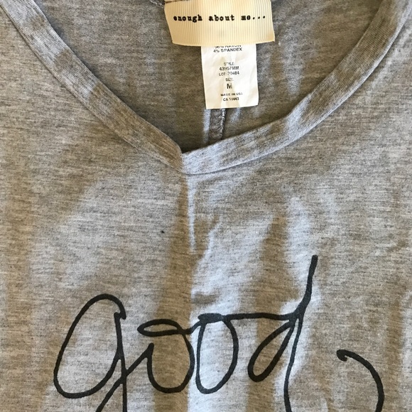 Good Vibes Only Graphic Tank. Size M. Like New. - Picture 2 of 4