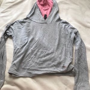 Gray thin sweatshirt