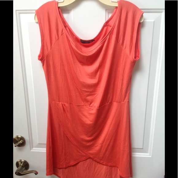 🍊 Tangerine Tulip Hem Top 🍊 - Picture 4 of 11