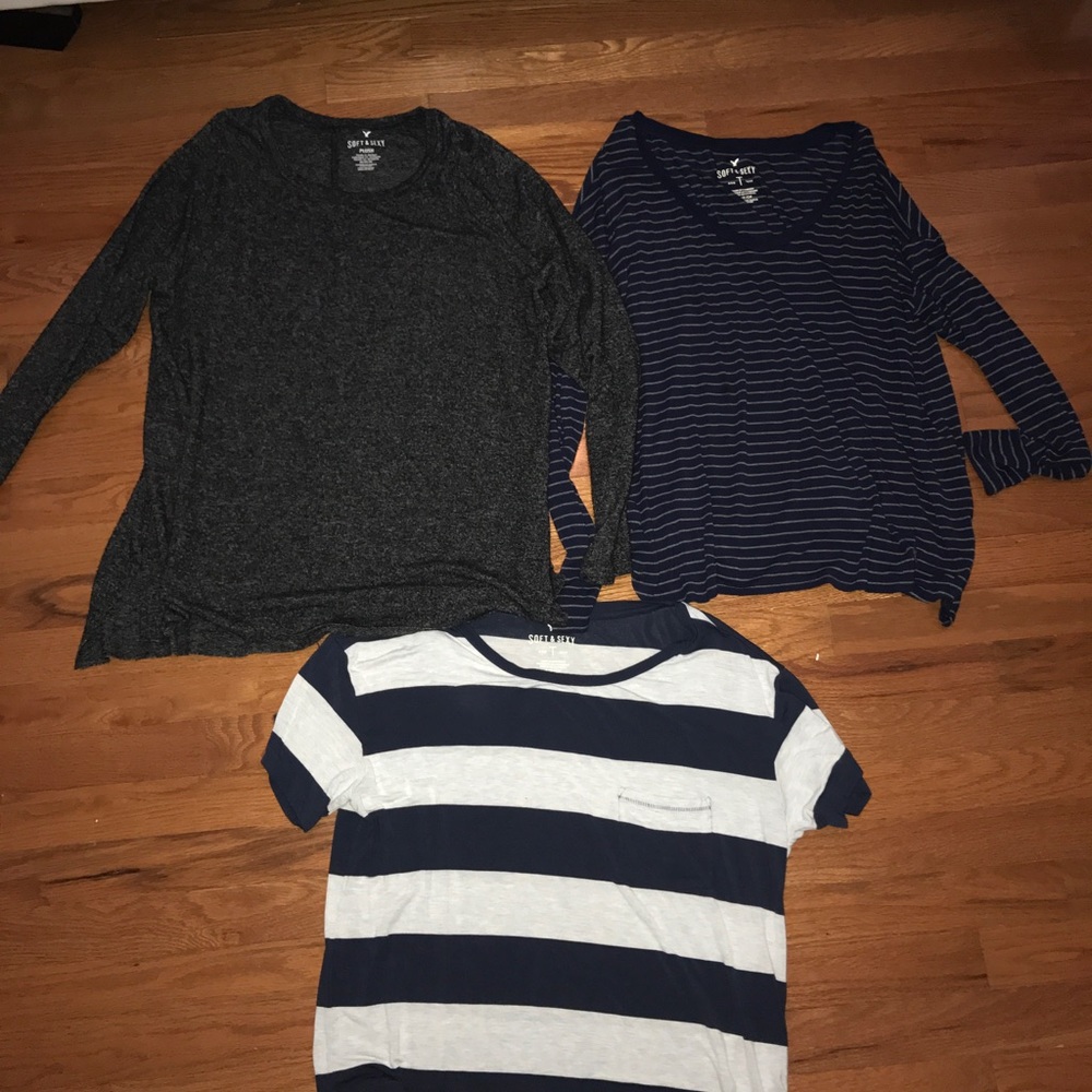 American Eagle tops (3)