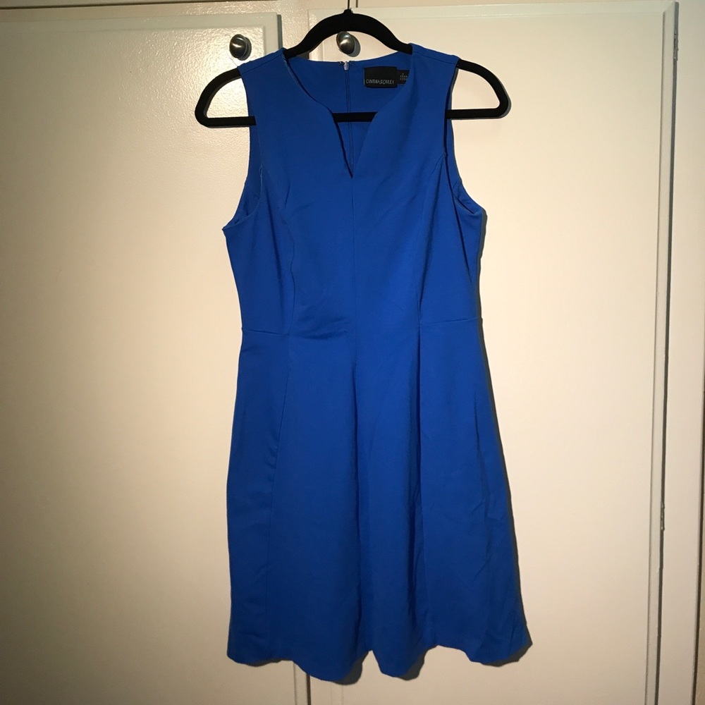 Cynthia Rowley dress in ocean blue!
