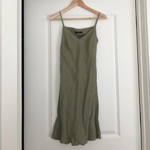 Summery Italian linen dress or beach cover-up