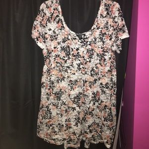 Torrid Flowy See-Through Blouse