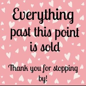 Everything sold past here - thanks for the support