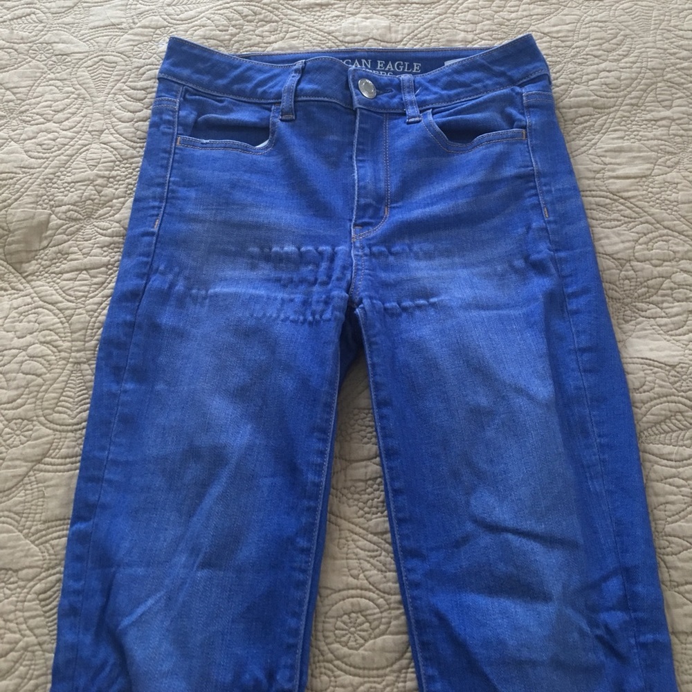 High Waisted American Eagle Jeggings