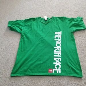 North Face shirt green Size XL/TG very used