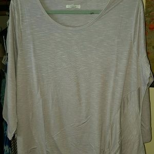 Maurices lilac knot hem tee