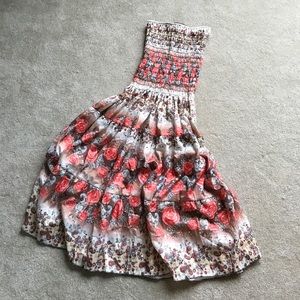 Strapless Dress/Coverup