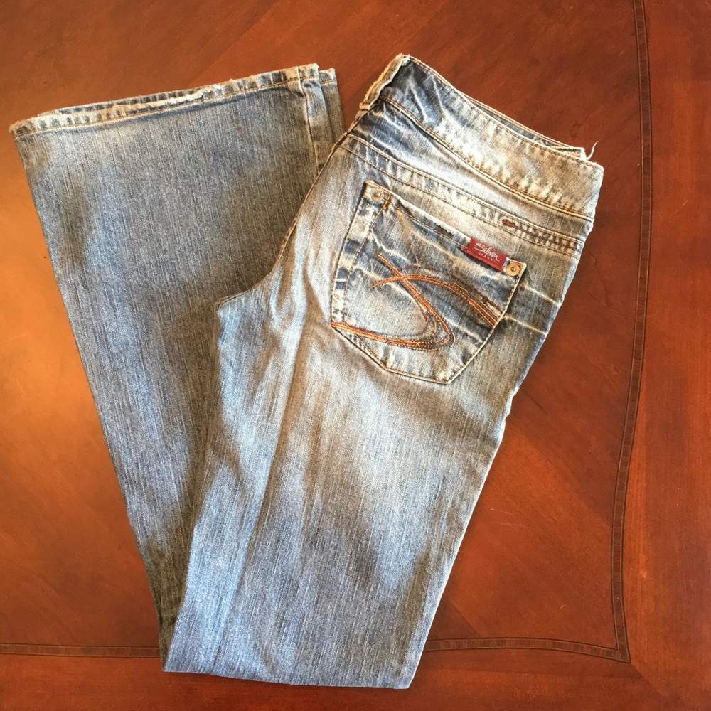 EUC Silver Jeans "66" Size 30/35. Extra LONG!