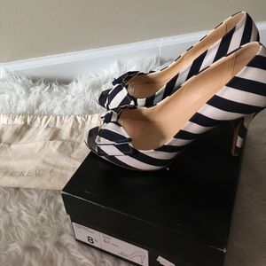 JCrew Collection Evie Stripe Pumps