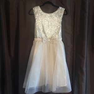 Girls Sequined Dress