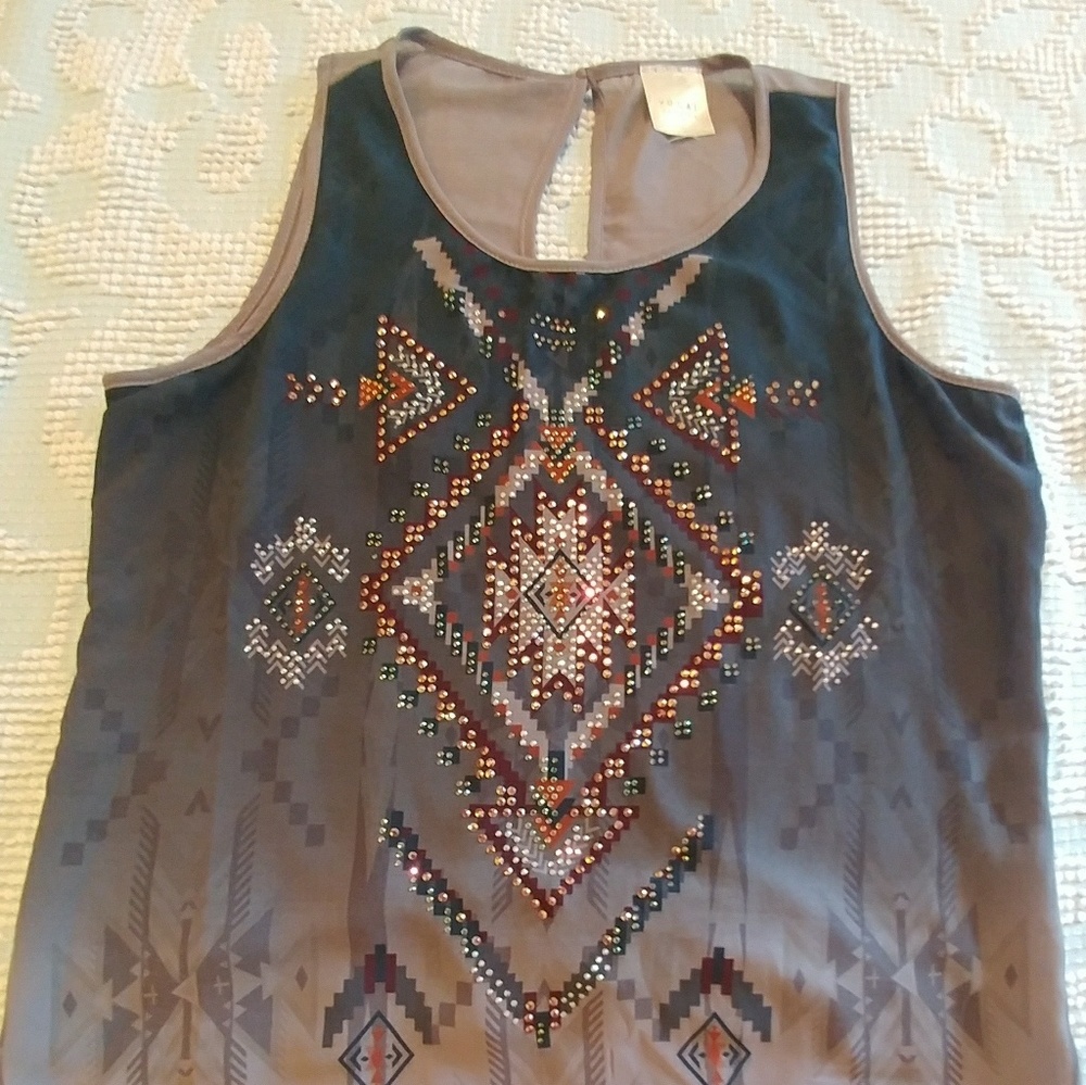 Aztec vocal california sheer high low top med