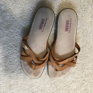 Nude sandals