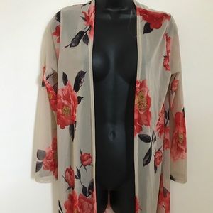 Long beautiful kimono