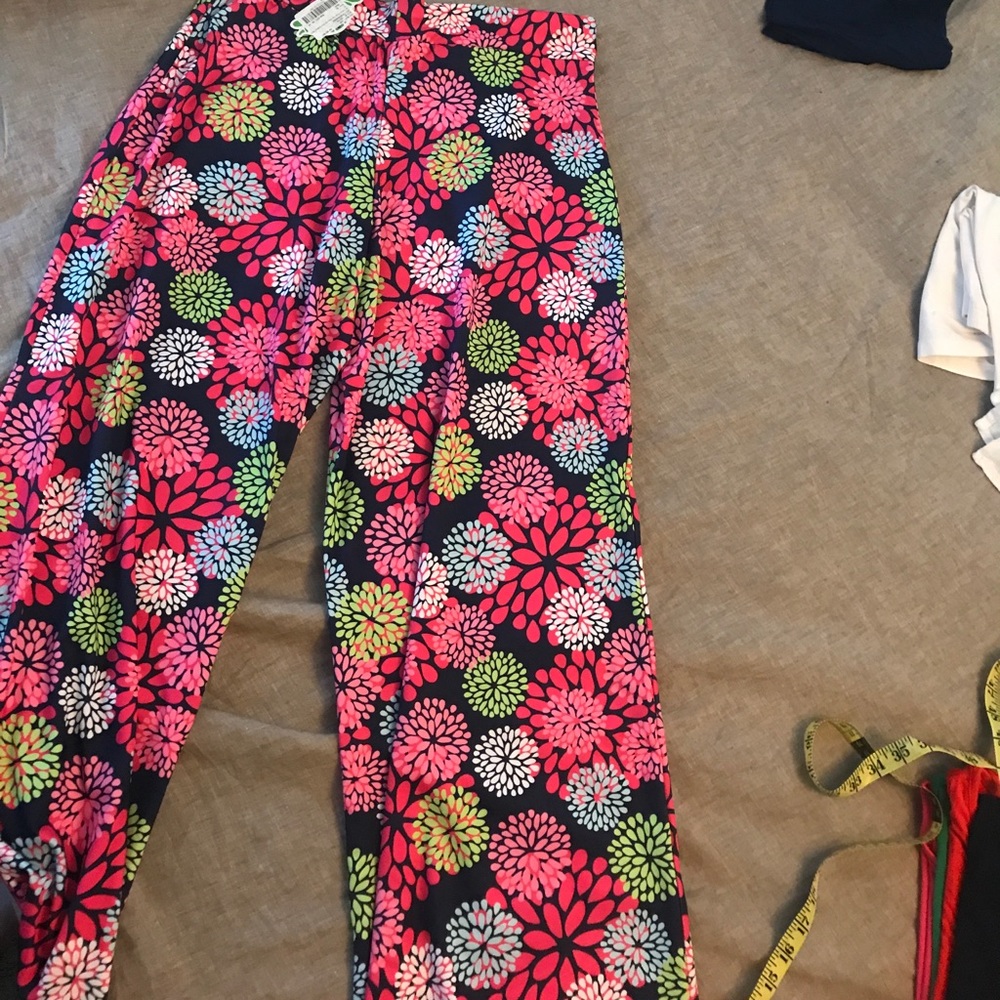 NWT Lolly Wolly Doodle Palazzo Pants Mums XL short