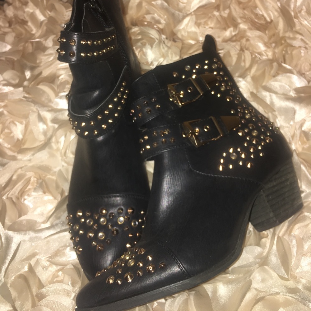 Studded boots