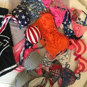 Variety Lot Of Bathing Suits sizes Med & Large