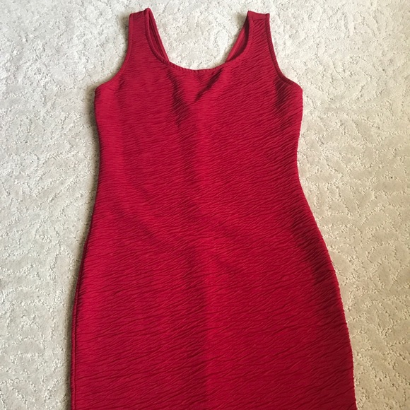 Forever 21- Red Bandage Dress - Picture 2 of 2
