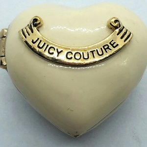 Juicy Couture earrings storage locket