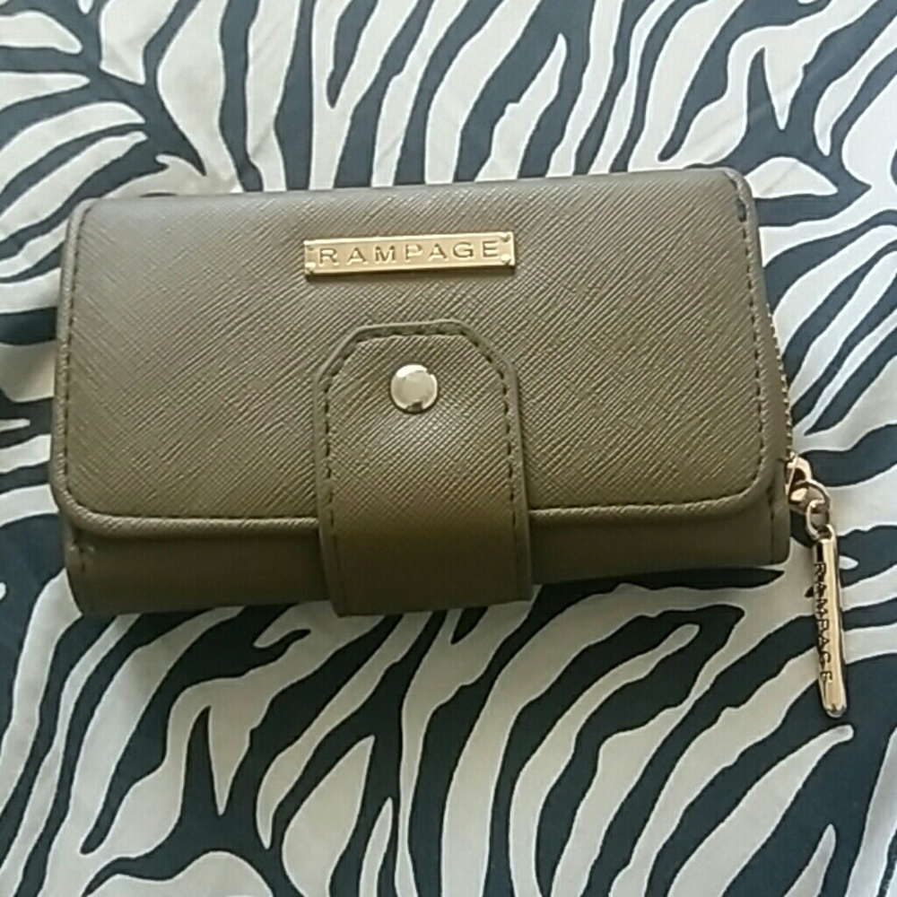 Olive green rampage wallet