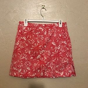 Coral Bay golf skort women's size 8p