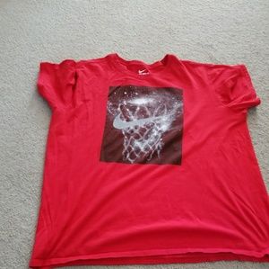 Nike T-shirts Red size XXL/TTG used