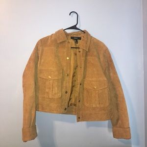 Brown Polyester Jacket