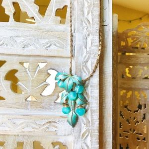 Vintage Palm Necklace