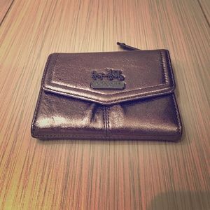 Sparkling Coach wallet