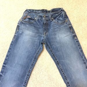 Mens Ariat M5 Low Rise Straight Leg Jeans