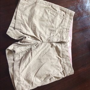 Jcrew khaki shorts