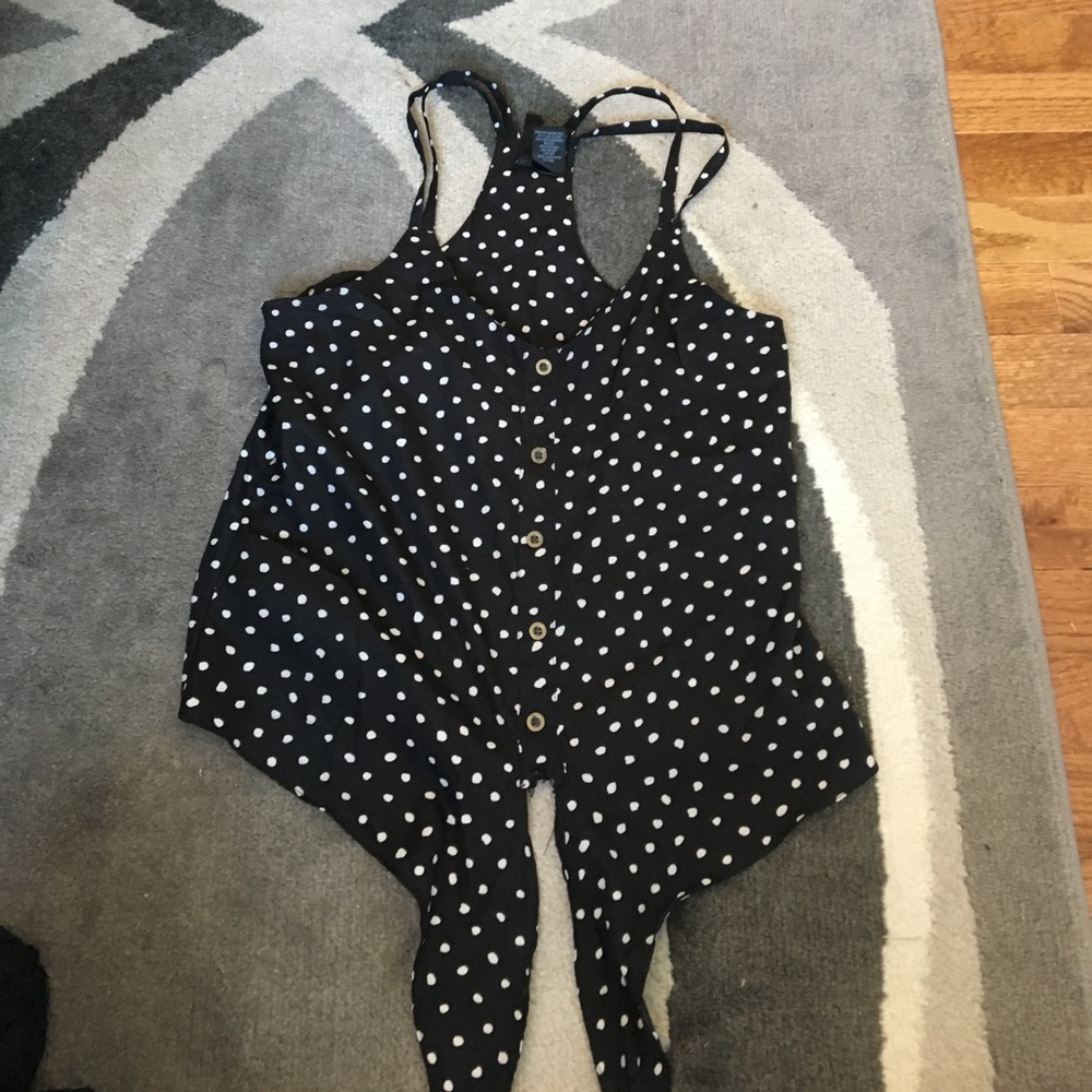 Polka dot tank top