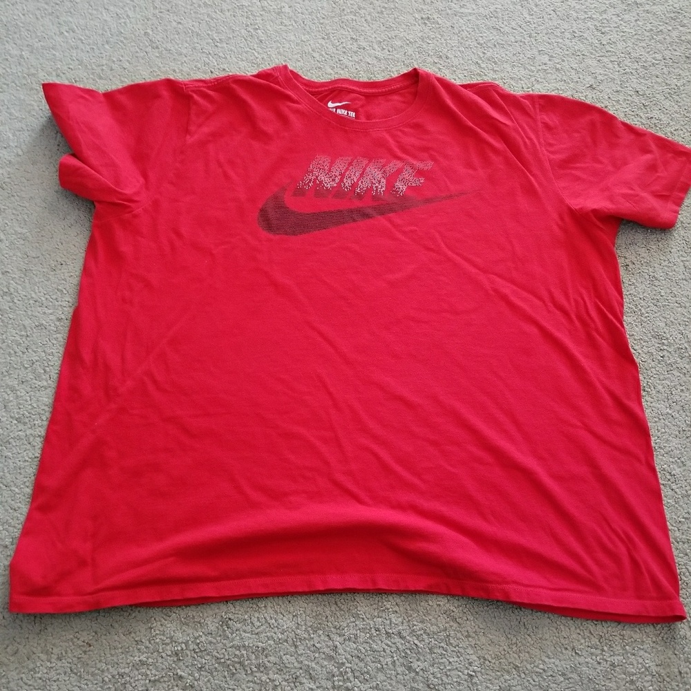 Nike t-shirt red size XXL/TTG Used