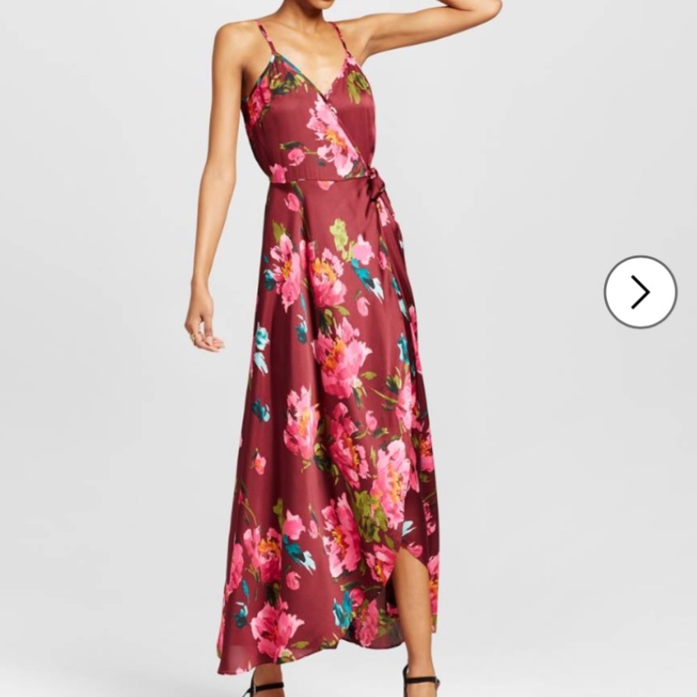 Beautiful long silky dress