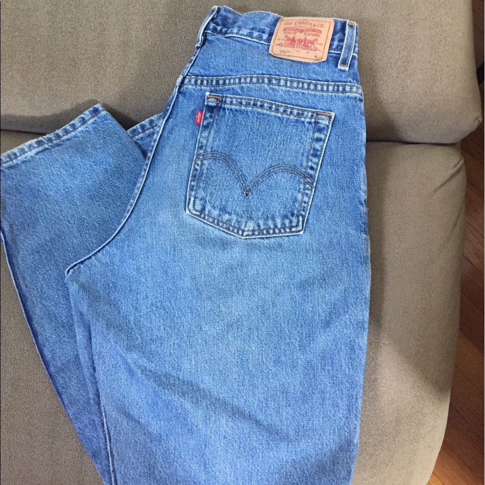Misses Levi's 550 Classic Relaxed Sz 14Mis