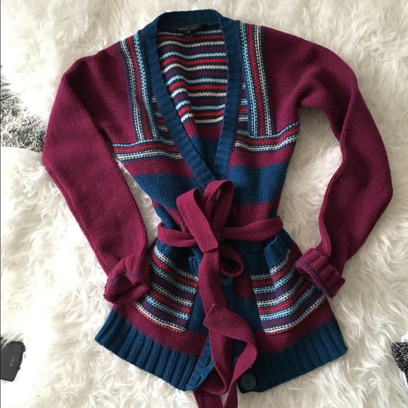 Marc Jacobs Sweaters - Marc Jacobs Wool Stripe Sweater Size Small