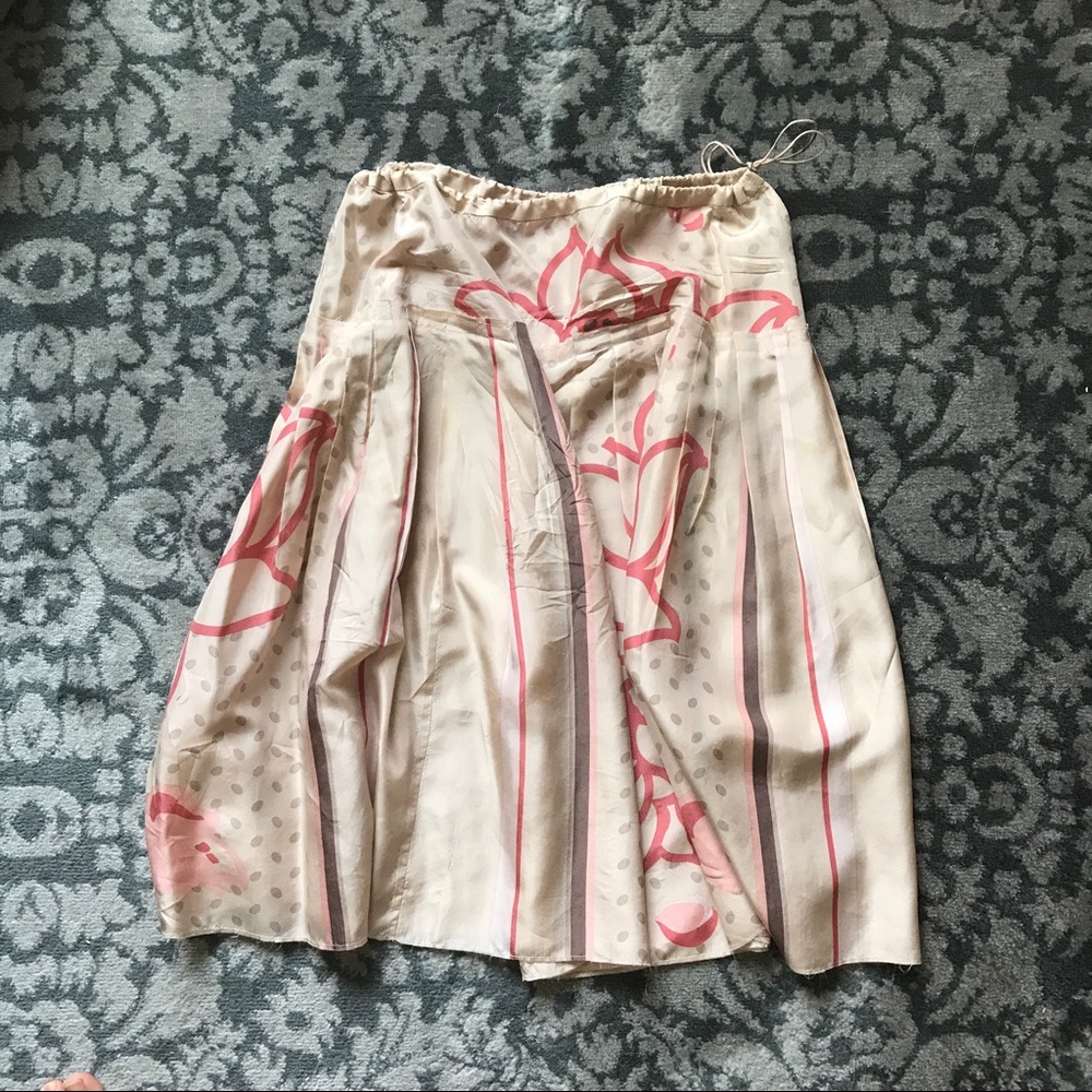 Calypso silk skirt one size