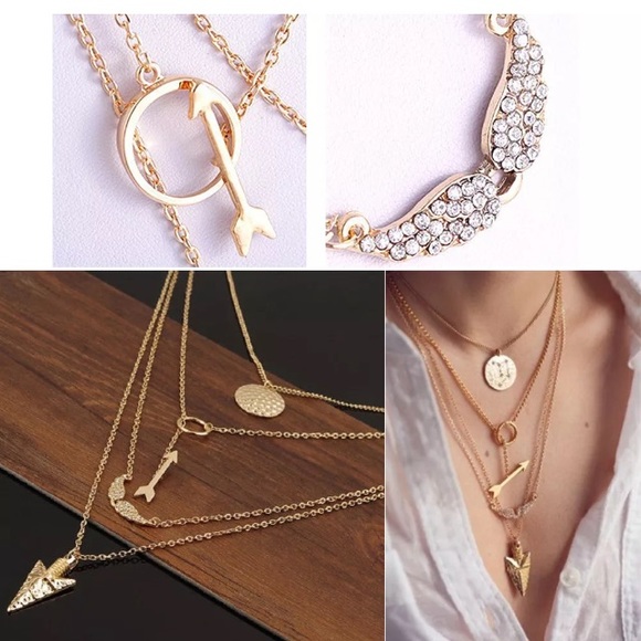 🔥BOGO FREE!🔥4 layer gold coin, arrow, wings - Picture 3 of 7