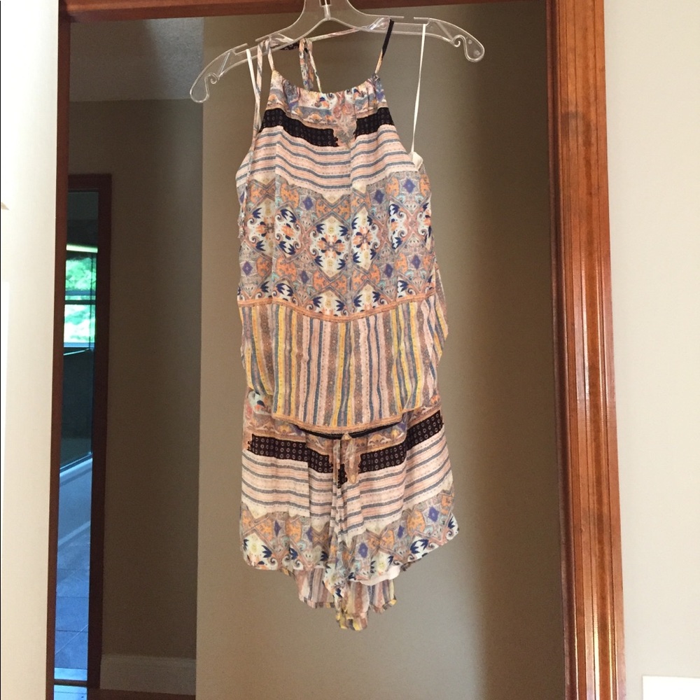 Sage romper from Saratoga Sundress