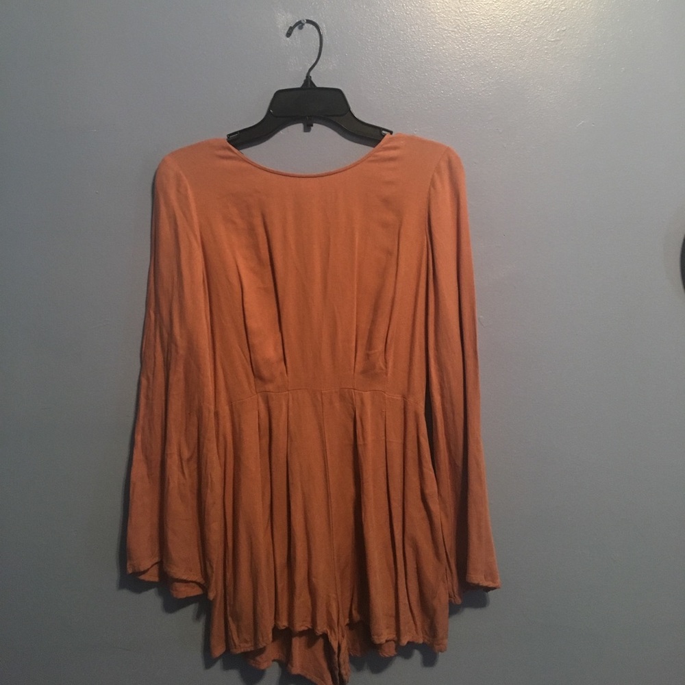 Romper with back out.