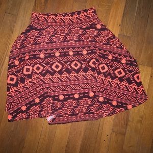 Lularoe kids azure size 10 skirt