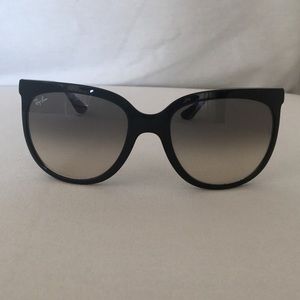 Ray-Ban original cats 1000 Black Sunglasses-RB4126