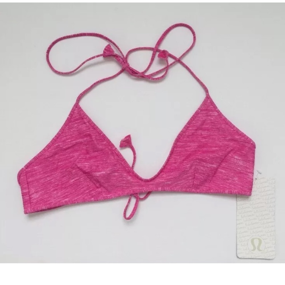 NWT Lululemon Water Surf To Sand Tie Bikini Top 10