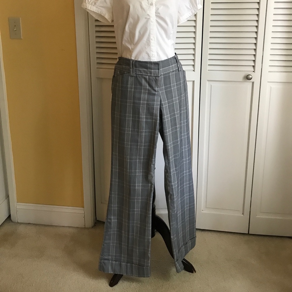 Wide leg Plaid Pants Bundle