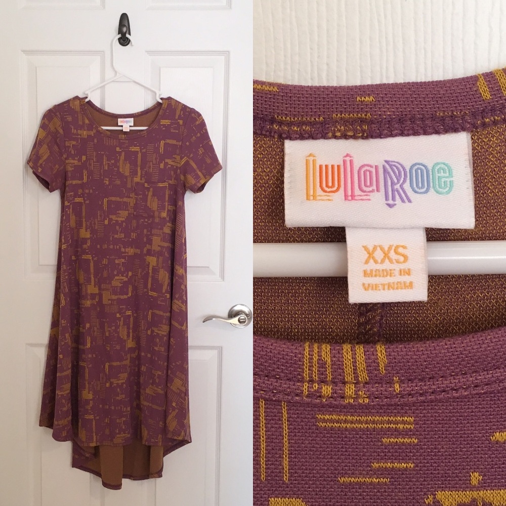 LuLaRoe XXS Carly Dress