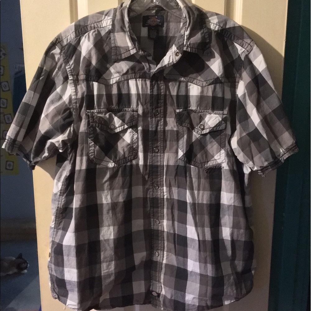 💥SOLD💥Dickies checkered shirt