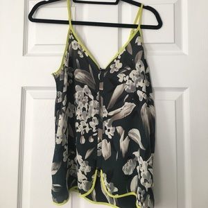 Floral tank top