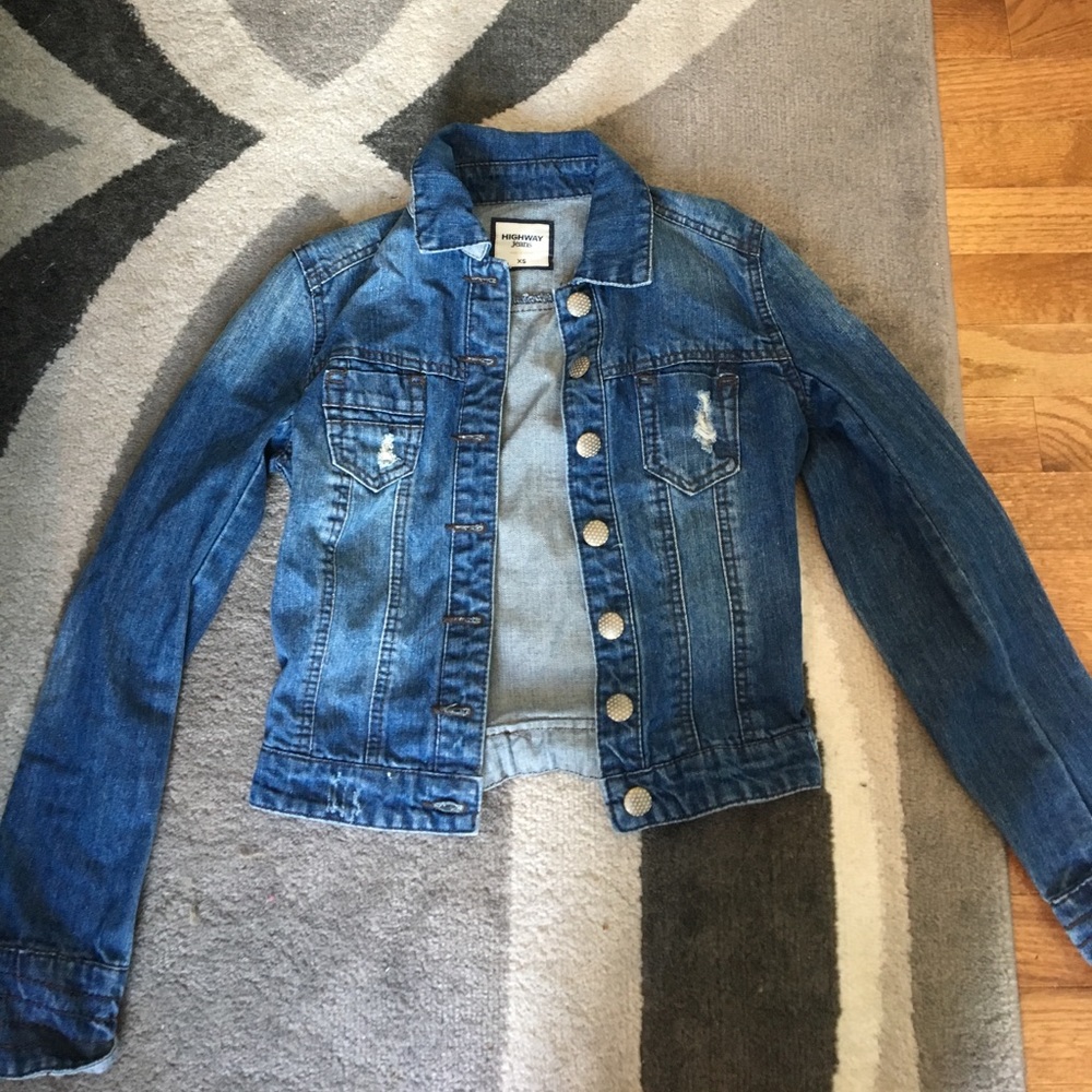 Blue jean jacket