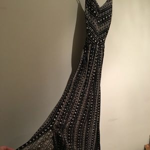 Tribal print maxi dress